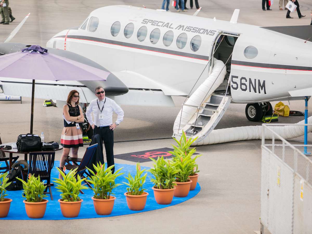 Hawker Pacific - Singapore Airshow 2014